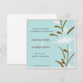 日付-花柄--を救って下さい セーブザデート (正面/裏面)