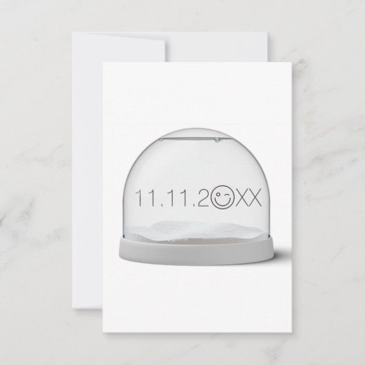 日付、記念日、誕生日招待状の保存 招待状 (正面)