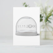 日付、記念日、誕生日招待状の保存 招待状 (スタンド正面)