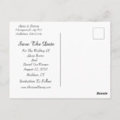 日付Goodspeedポストカードの保存 ポストカード (裏面)