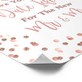 日付JAR共有日付最高のアイディアのシャワー記号 ポスター (角)