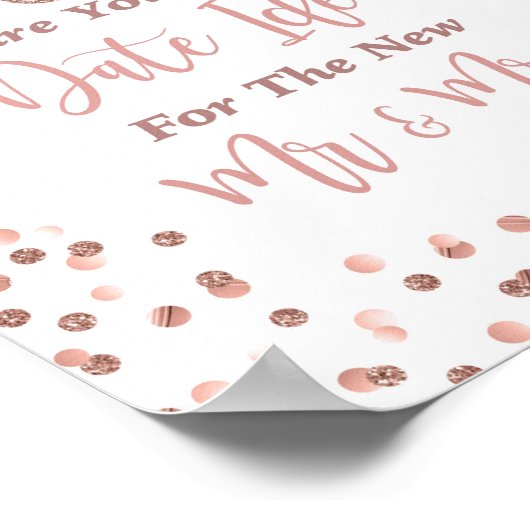 日付JAR共有日付最高のアイディアのシャワー記号 ポスター (角)