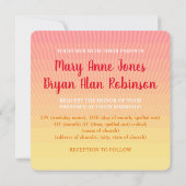 日付SoCalの保存 招待状 (裏面)