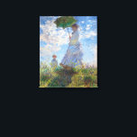 日傘を持った人 |モネ | キャンバスプリント<br><div class="desc">パラソルを持つ女性は、印象派のク絵画ラウド・モネフランスのーによる1875年。</div>