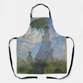 日傘を持った人 | 横向フランスのき エプロン (正面)