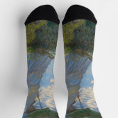 日傘を持った人 | 横向フランスのき ソックス (上部)