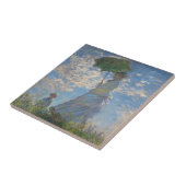 日傘を持った人 | 横向フランスのき タイル (側面)