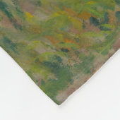 日傘を持った人 | 横向フランスのき フリースブランケット (角)