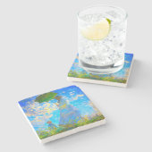 日傘を持つモネの女 ストーンコースター (横)