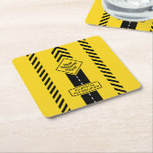 日先行 スクエアペーパーコースター (アングル)