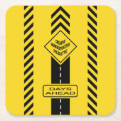 日先行 スクエアペーパーコースター (正面)