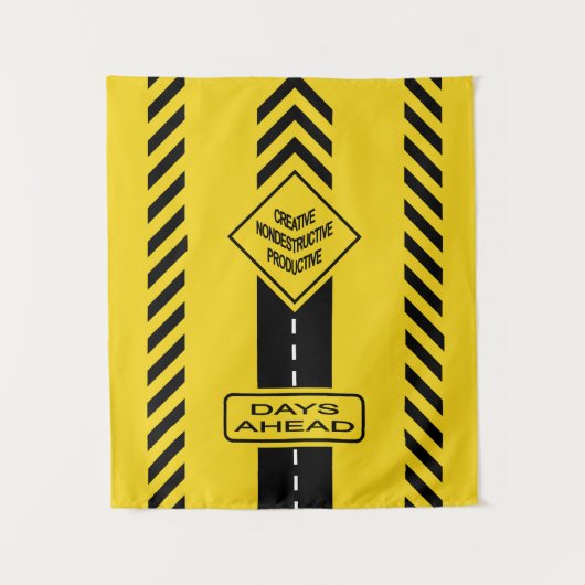 日先行 タペストリー (正面)