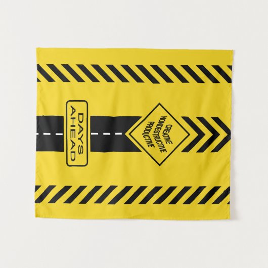 日先行 タペストリー (正面(横))