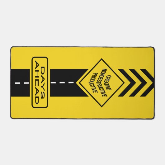 日先行 デスクマット (正面)