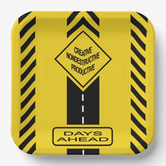 日先行 ペーパープレート (正面)