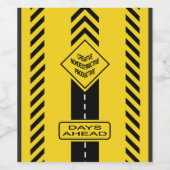 日先行 ワインラベル (シングルラベル)