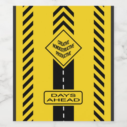 日先行 ワインラベル (シングルラベル)