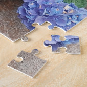 日光あじさい花の写真 ジグソーパズル (側面)