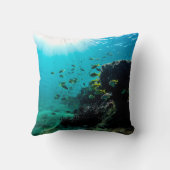 日光および熱帯魚 クッション (裏面)