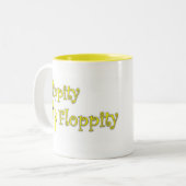 日光および茶 ツートーンマグカップ (正面左)