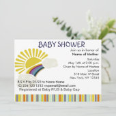 日光および虹 招待状 (スタンド正面)