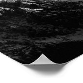 日光が山を照らす ポスター (角)