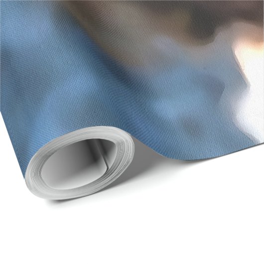 日光が金色の翼を持つトンボ ラッピングペーパー (ロールコーナー)