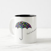 「日光が雨を甘やかさないように」引用文マグ ツートーンマグカップ (正面左)