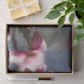 日光でバックライトを当てられるピンクの桜 薄葉紙 (ギフト)