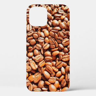 日光とコーヒーとの間で焙煎した香りのよいコーヒー豆  iPhone 12ケース