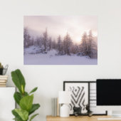 日光とトウヒの森 ポスター (ホームオフィス)