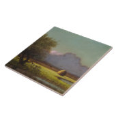 日光と影：ニューベリーの湿地 タイル (側面)