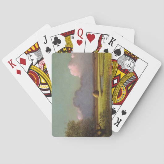 日光と影：ニューベリーの湿地 トランプ (裏面)