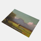 日光と影：ニューベリーの湿地 ドアマット (アングル)