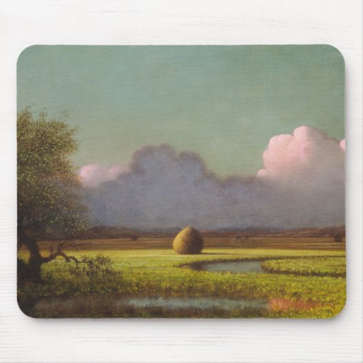 日光と影：ニューベリーの湿地 マウスパッド (正面)