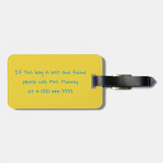 日光と花 ラゲッジタグ (裏面横)