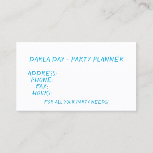 日光と花 名刺 (裏面)