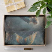 日光に人魚の油絵 薄葉紙 (ギフト)