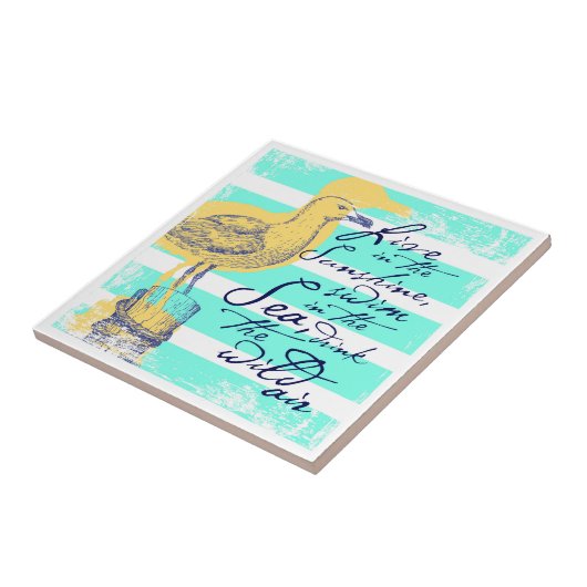 日光に住んで下さい タイル (側面)