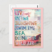 日光に住んで下さい ポストカード (正面/裏面)