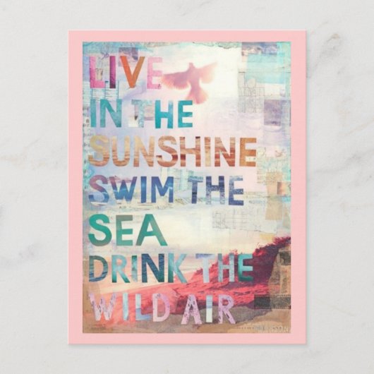 日光に住んで下さい ポストカード (正面)