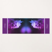 日光に当たって花を咲パーソナライズされたかせる ヨガマット (正面(横))