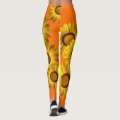 日光に黄色い花 レギンス (裏面)