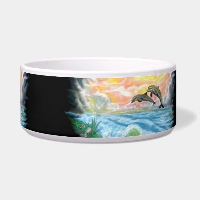 日光のイルカを遊ぶこと ボウル (右)