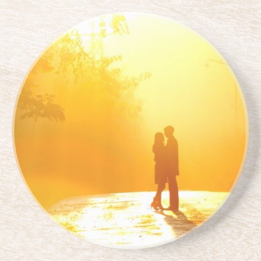 日光のキスをするなカップル コースター (正面)