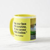 日光のマグに直面して下さい マグカップ (正面左)