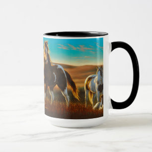 日光のマグの馬 マグカップ