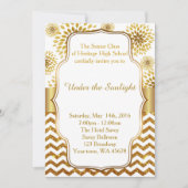 日光の下で 招待状 (正面)