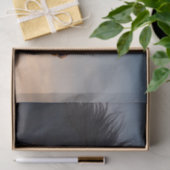 日光の下にある黒いフリシアの馬 薄葉紙 (ギフト)