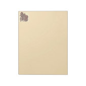 日光の下の木 ノートパッド (回転)